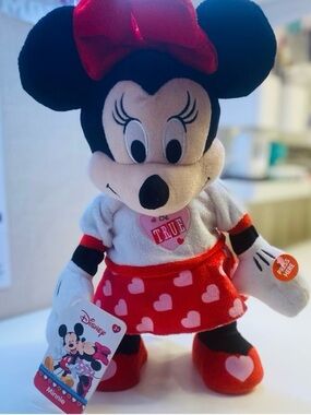 DISNEY Minnie Mouse Play Let Me Call You Sweetheart Animated Music Side Stepper